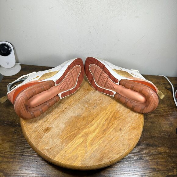 Nike Air Max 270 Light Cream Terra Blush Gold Shoes Women's Size 7.5 AH6789-203 - Picture 7 of 8